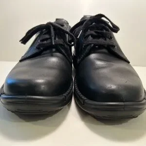 Ecco | Shoes | Ecco Fusion Black Leather Lace Up Oxfords  display picture 3